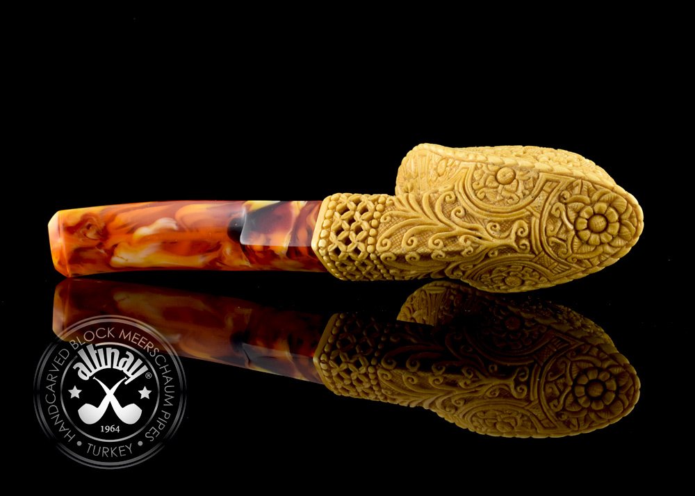 altinay-classic-floral-meerschaumpfeife-geschnitzt-blumen-2 image 6