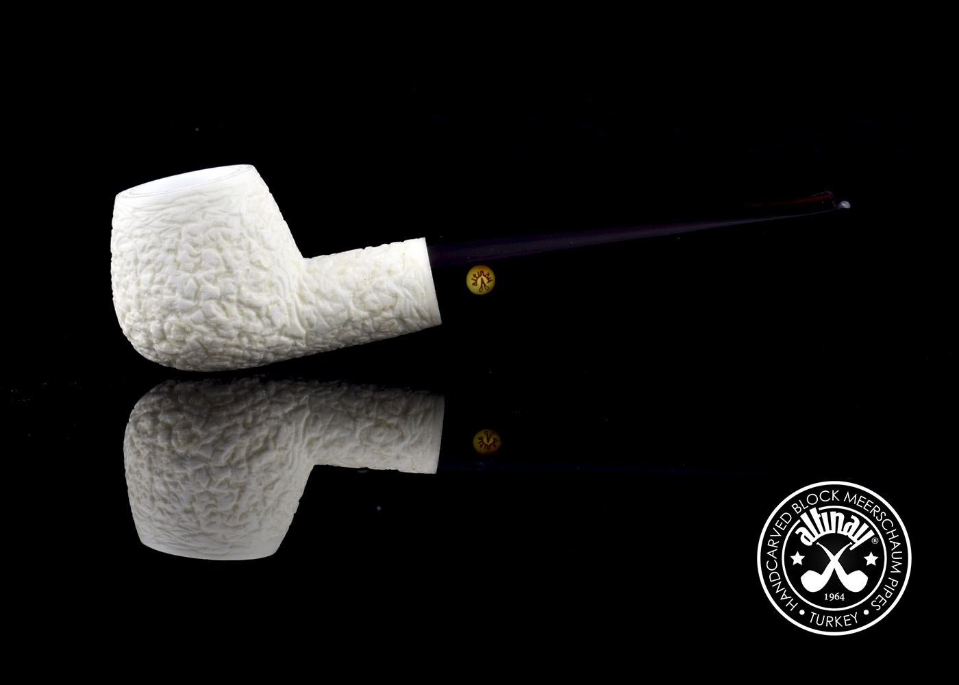 altinay-classic-apple-meerschaumpfeife-apfelform-glatt image 2