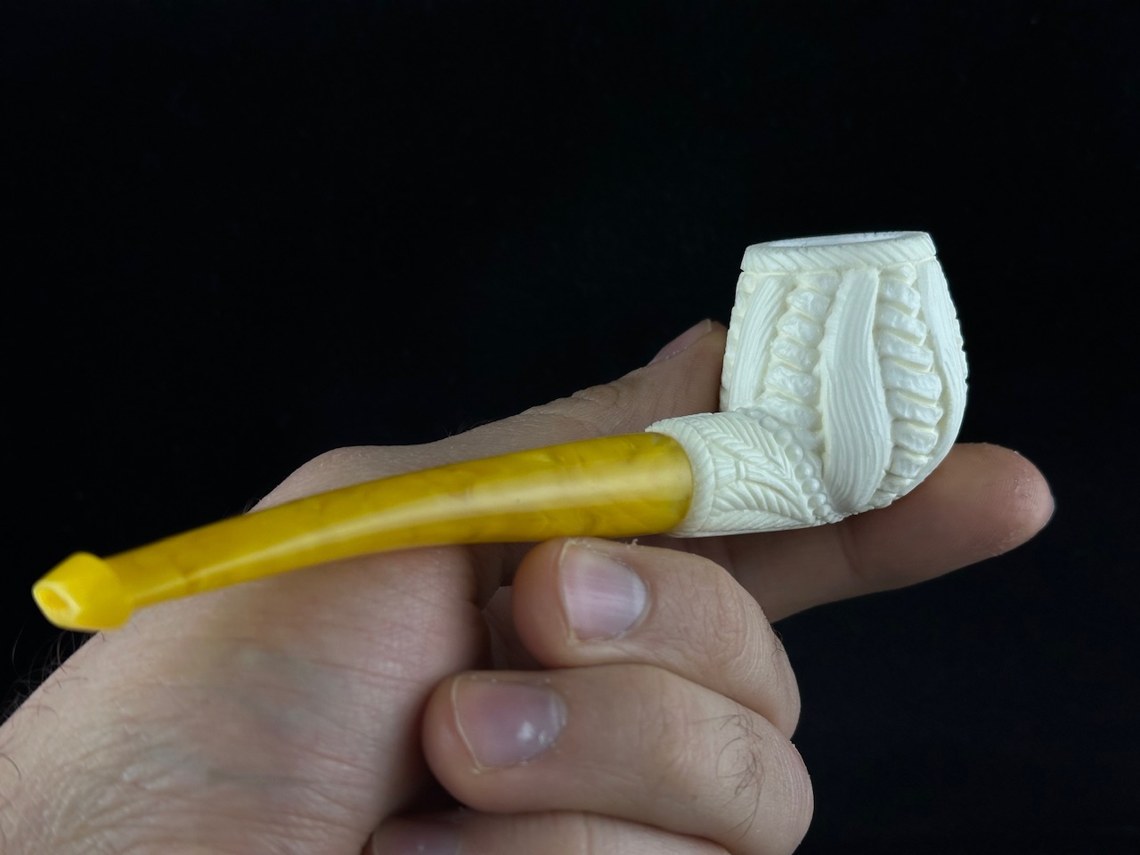 altinay-classic-apple-meerschaumpfeife-glatt-natur-2 image 2