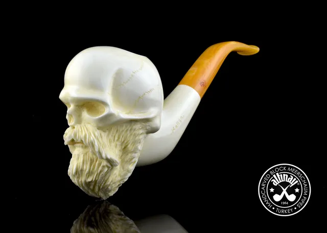 altinay-classic-xl-skull-meerschaumpfeife-totenkopf image 1