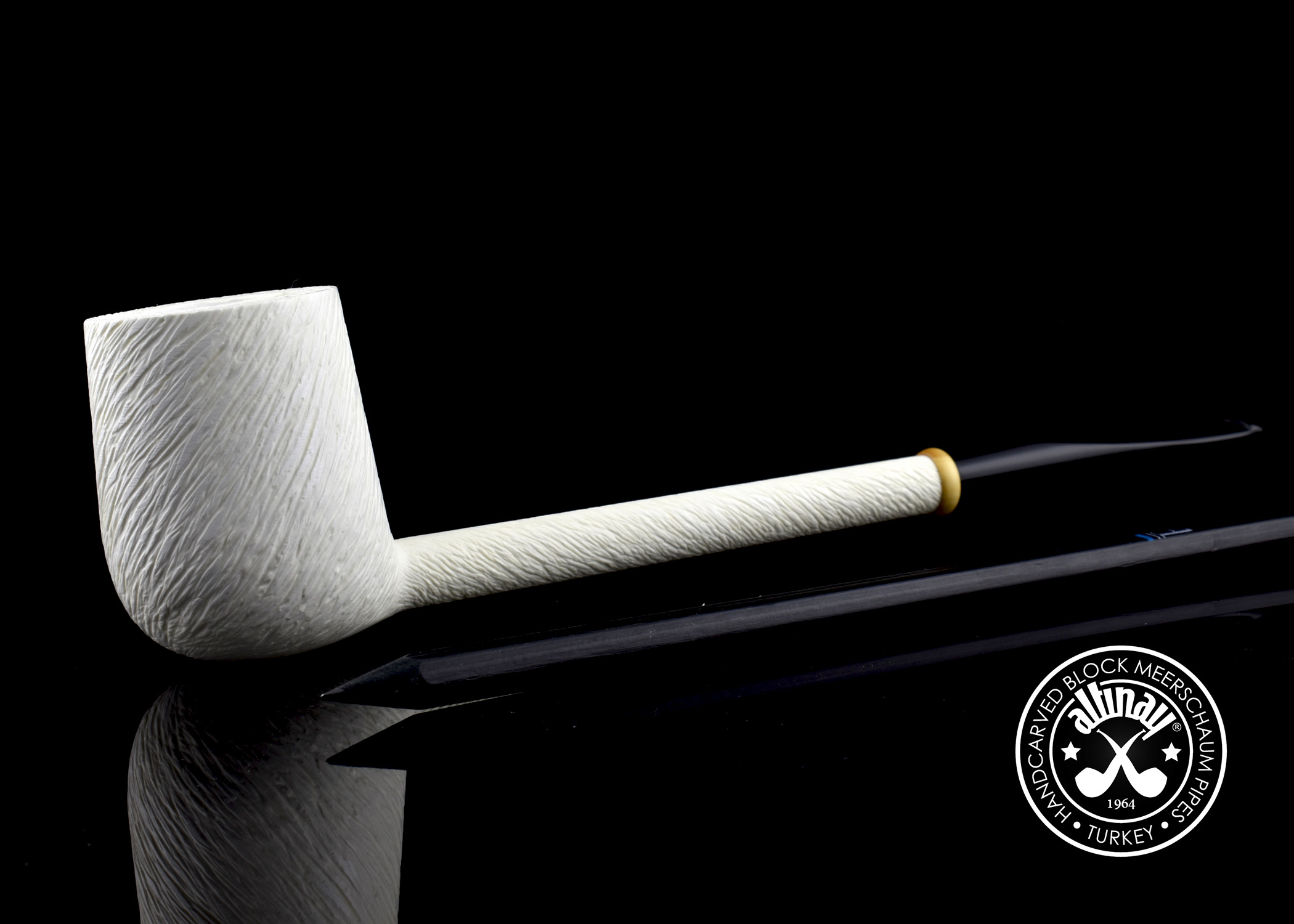 altinay-pencil-shank-bing-billiard-pfeife-meerschaum image 3