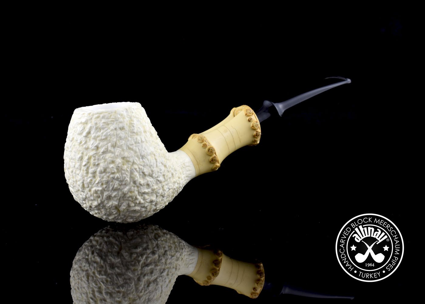 altinay-bamboo-series-brandy-meerschaumpfeife-mit-bambus image 1