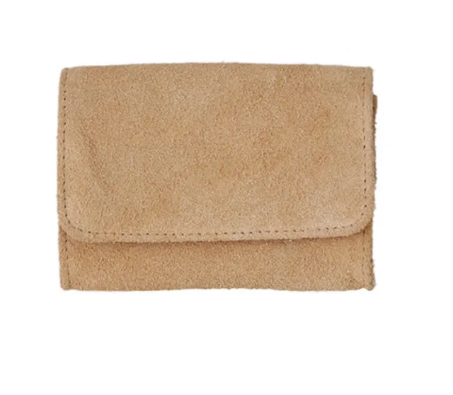 tabakbeutel-echtleder-box-pouch-suede-braun-tagesration image 1