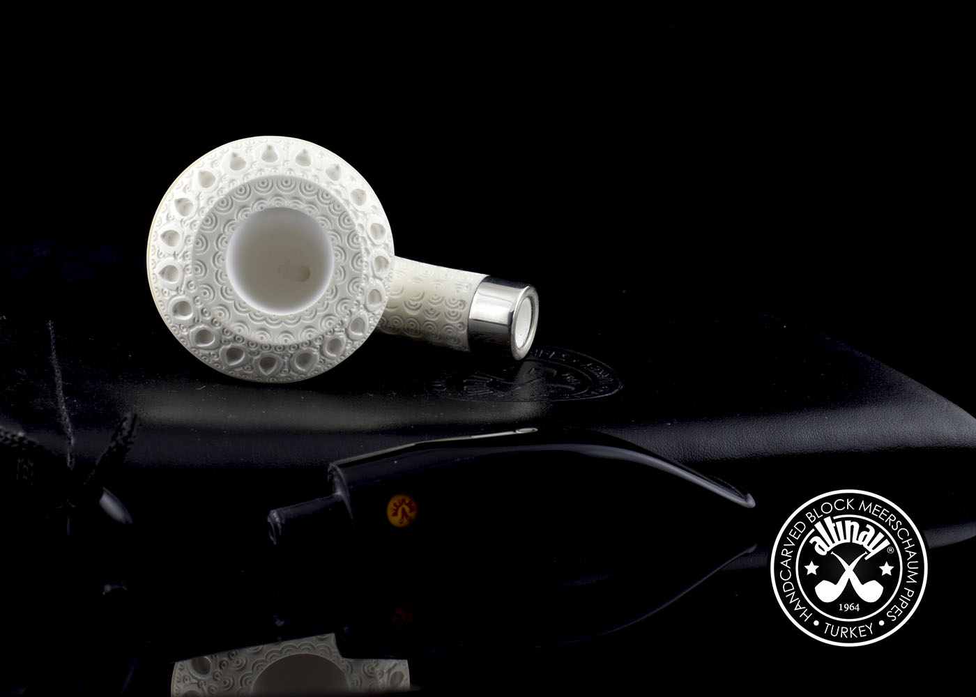 altinay-classic-rhodesian-meerschaumpfeife-silberring image 2