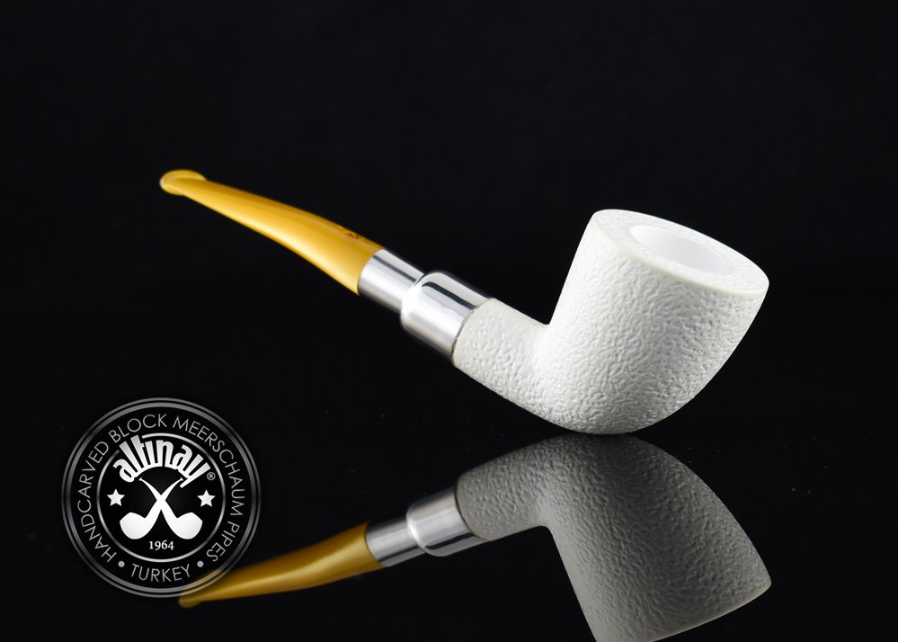 altinay-spigot-dublin-15337-meerschaumpfeife-silber image 1