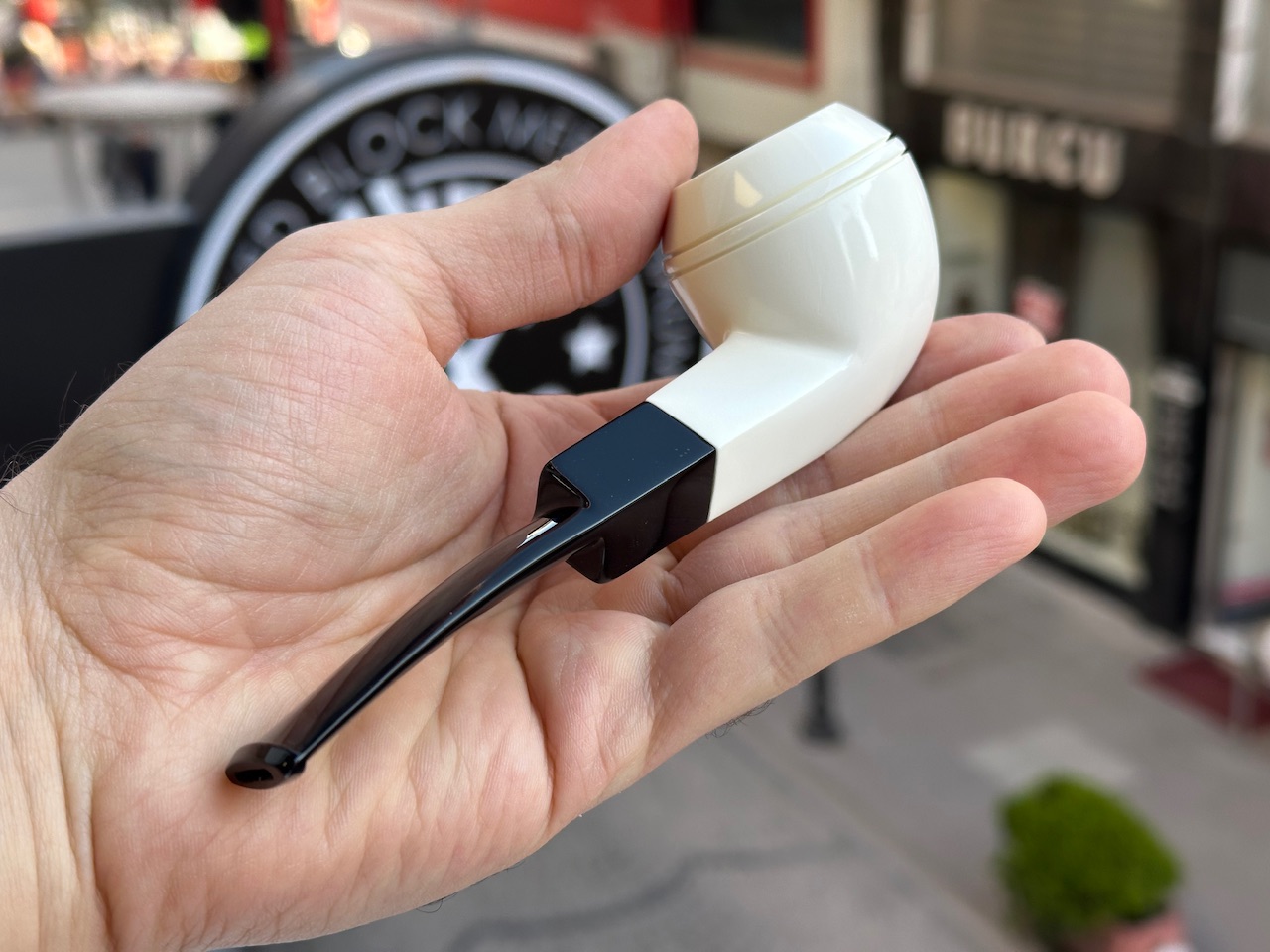 altinay-classic-bulldog-pfeife-meerschaum-glatt image 2