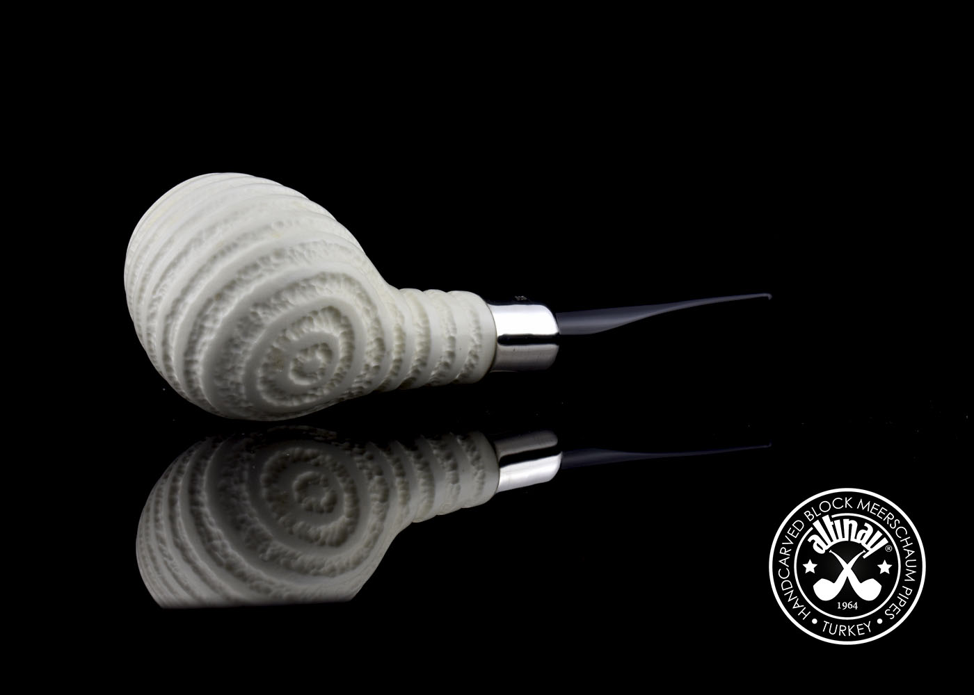 altinay-spigot-army-apple-meerschaumpfeife-silberring-2 image 5