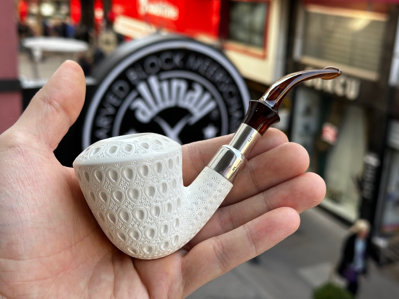altinay-spigot-dublin-silver-spigot-meerschaumpfeife-silber image 2