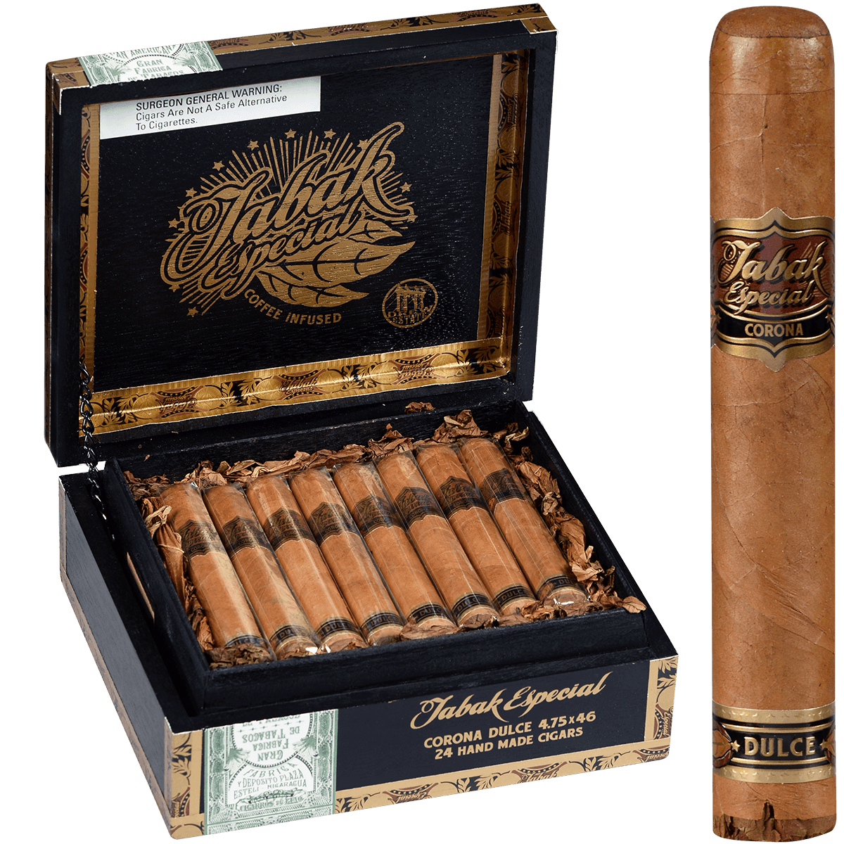 tabak-especial-dulce-corona-zigarre-connecticut-4-75-x-46 image 1