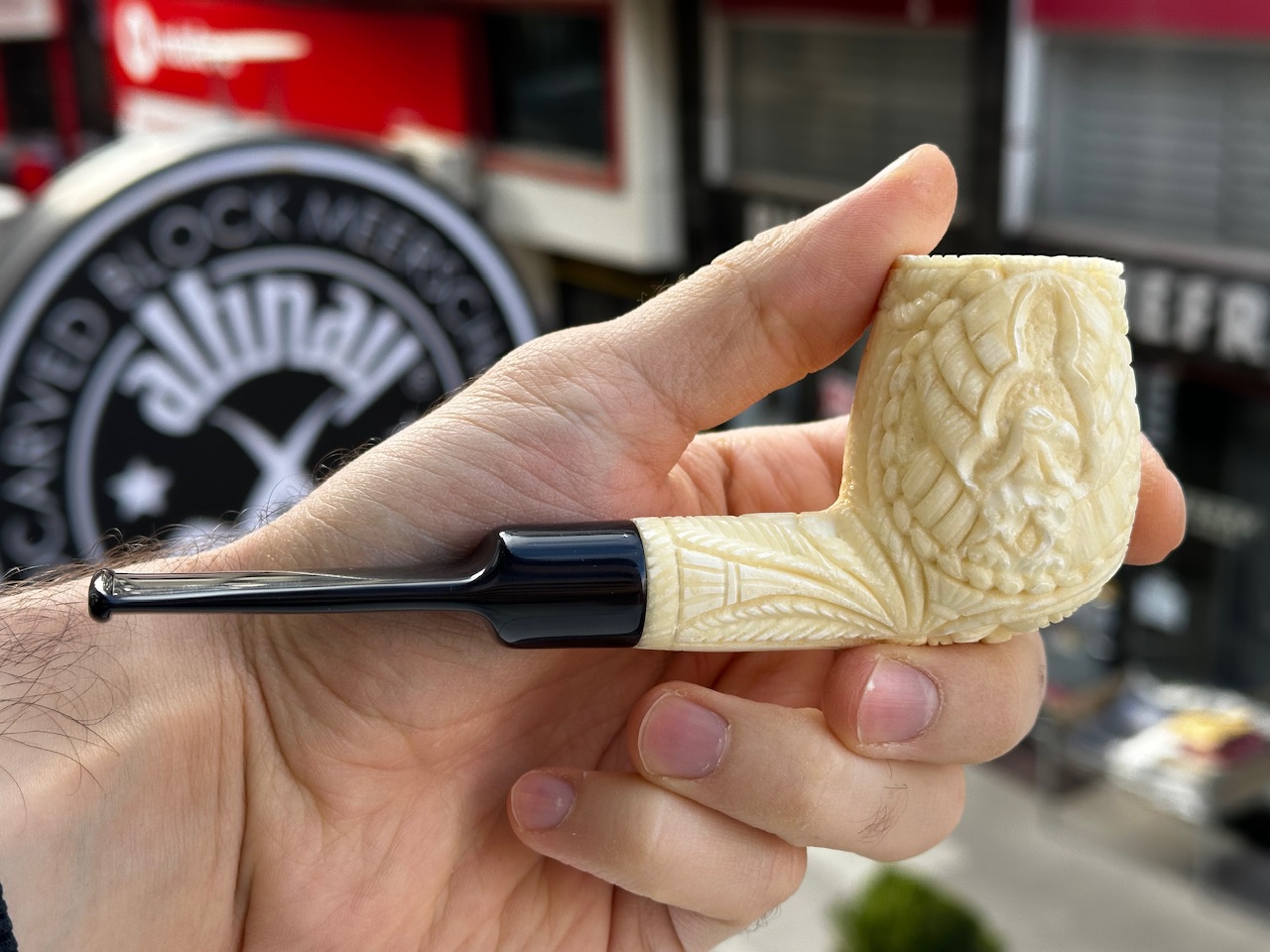 altinay-eagle-s-claw-billiard-meerschaumpfeife-adlermotiv image 3