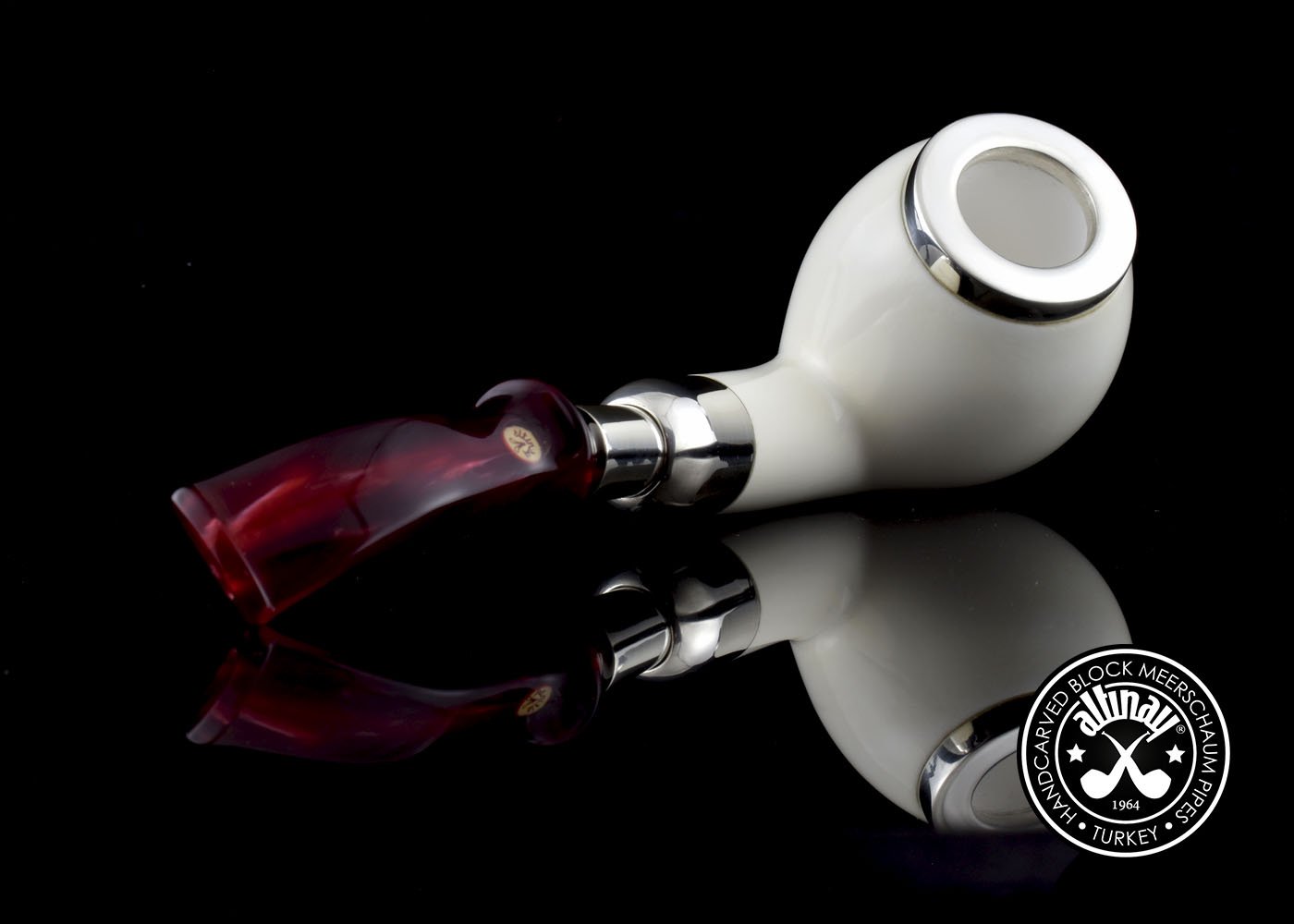 altinay-apple-39699-meerschaumpfeife-silber-spigot image 7