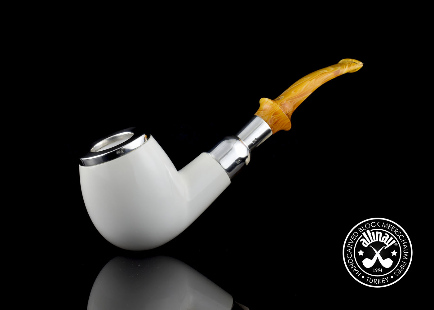 altinay-spigot-brandy-silber-meerschaumpfeife-top image 2