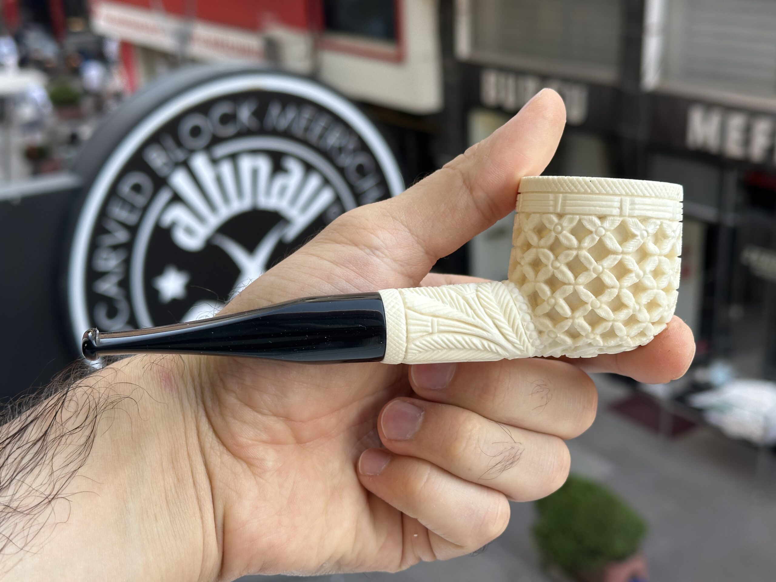 altinay-classic-billiard-meerschaum-pfeife-glatt-wei-2 image 3