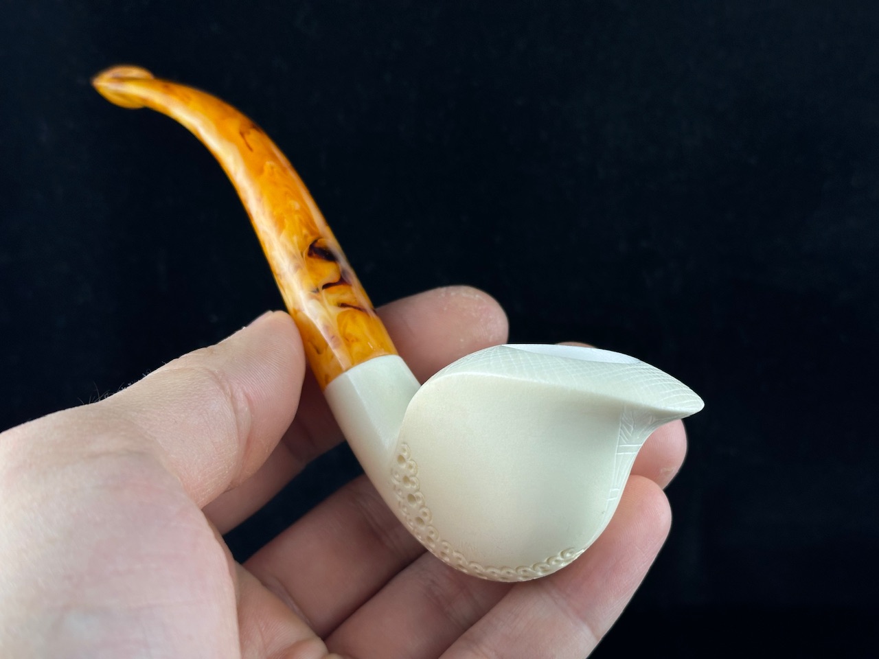 altinay-classic-cobra-meerschaumpfeife-gebogen-natur image 2