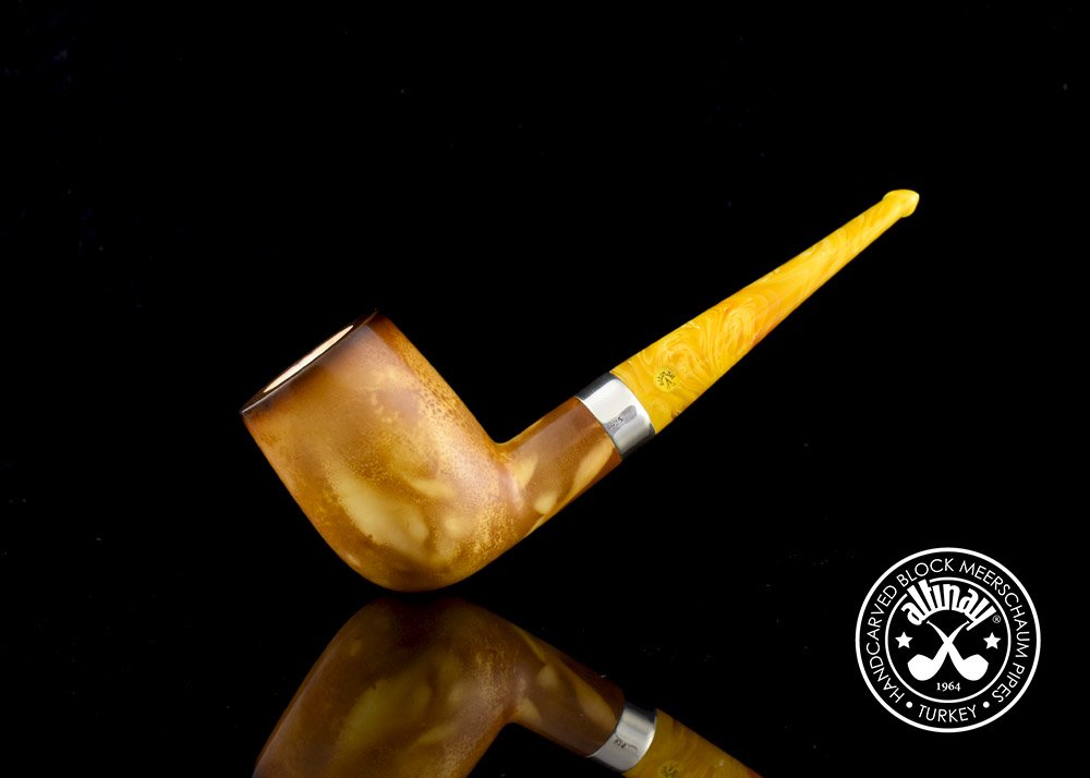 altinay-calcined-billiard-meerschaumpfeife-25579-silberband image 2