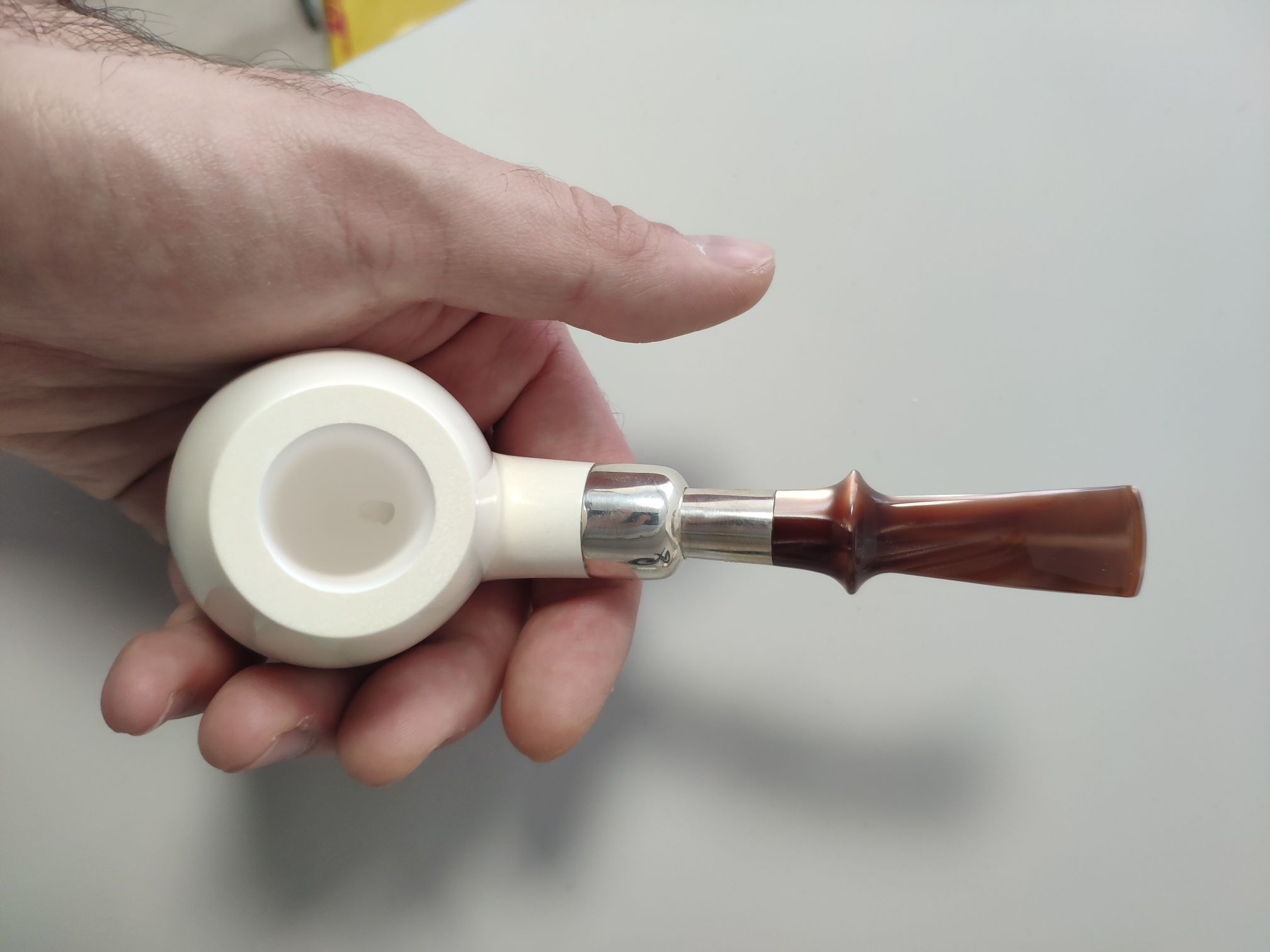 altinay-spigot-brandy-meerschaumpfeife-silberring-2 image 2