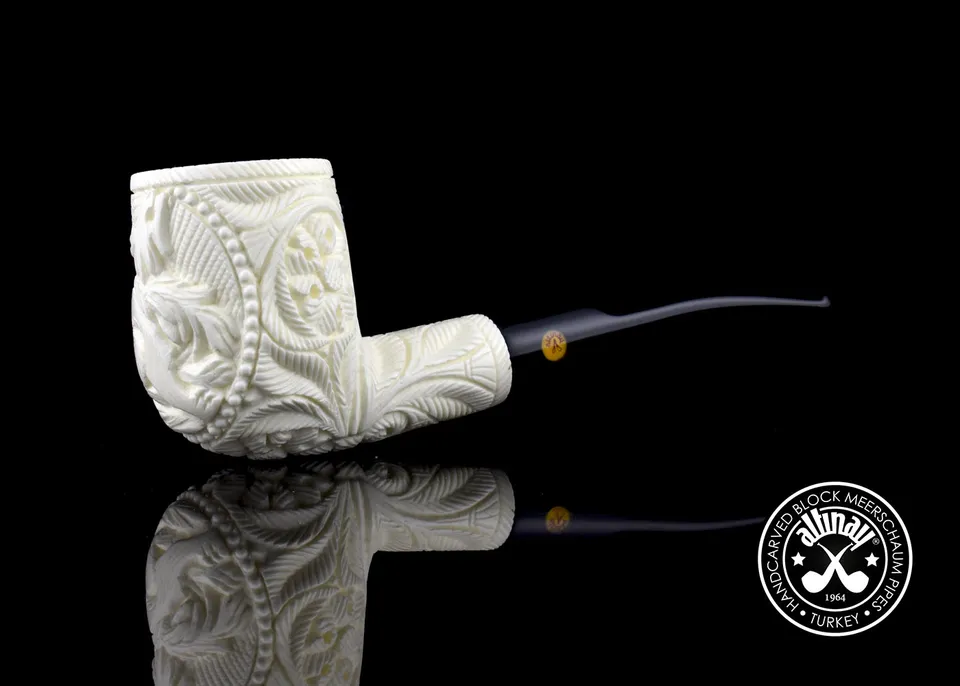 altinay-classic-billiard-meerschaumpfeife-wolfsmotiv image 1