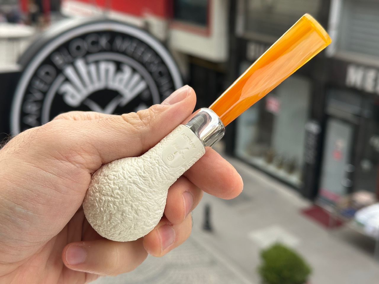 altinay-spigot-army-billiard-silver-meerschaumpfeife image 6