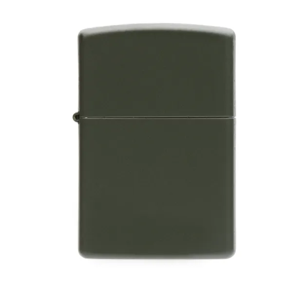 zippo-classic-pfeifenfeuerzeug-green-matte-benzin image 1