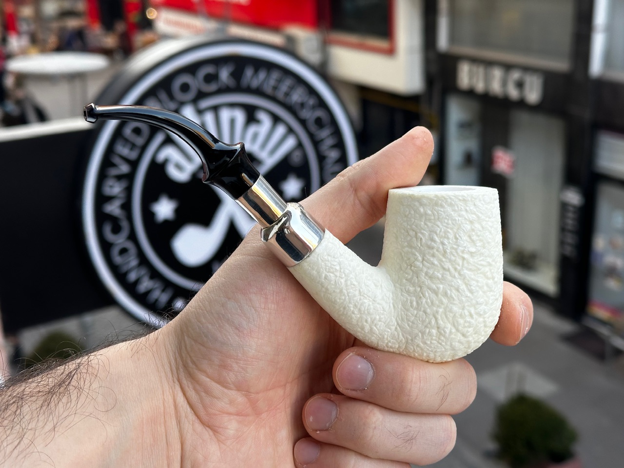 altinay-spigot-army-billiard-silver-spigot-meerschaumpfeife image 3
