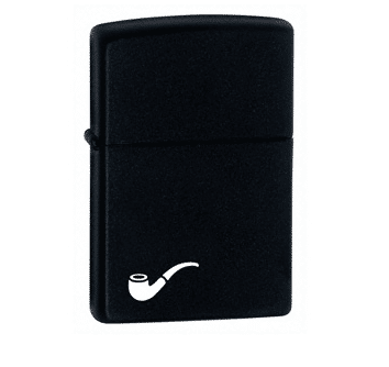 zippo-classic-black-matte-pfeifenfeuerzeug-benzin-matt-schwarz image 1