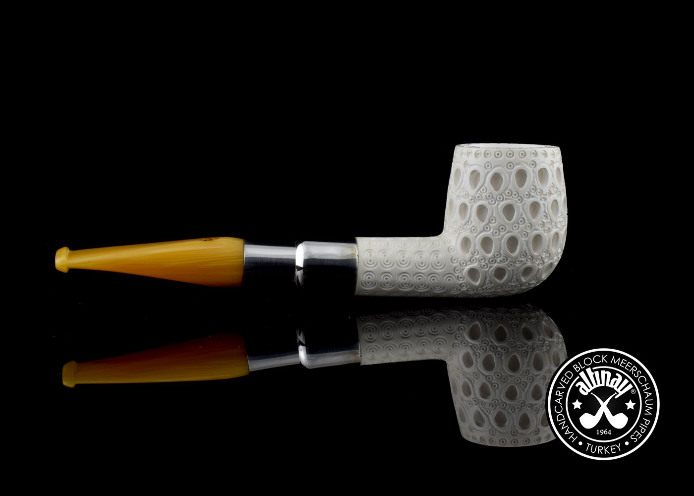 altinay-billiard-spigot-meerschaumpfeife-silber-blockmeerschaum image 4
