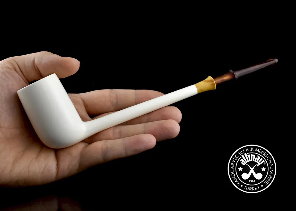 altinay-pencil-bing-billiard-meerschaumpfeife-lang-holz image 1