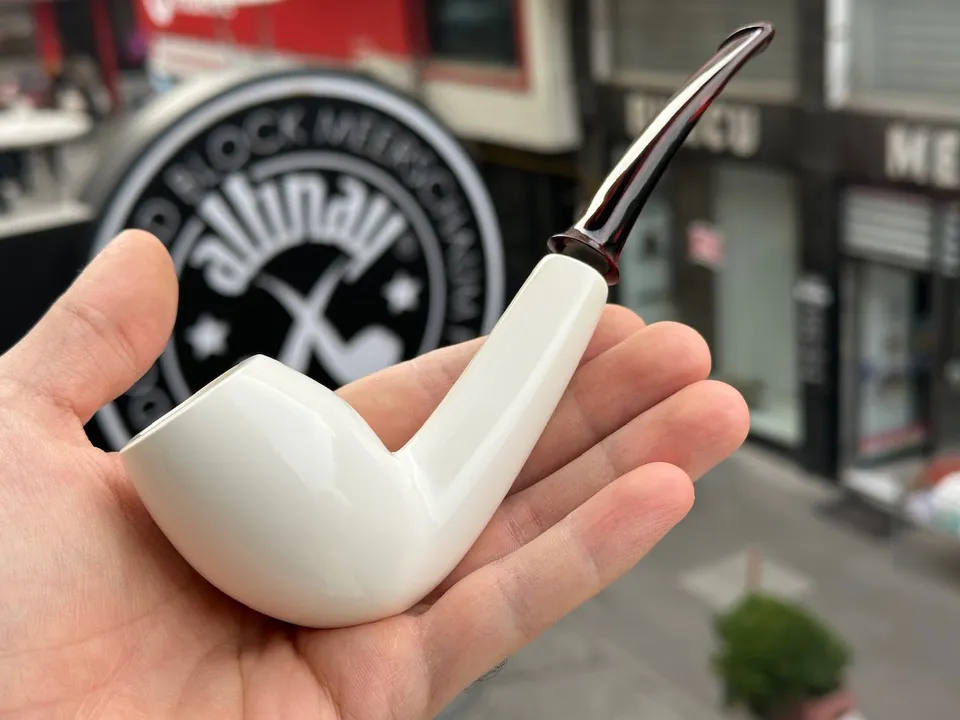 altinay-classic-egg-meerschaumpfeife-cumberland-ebonit image 1