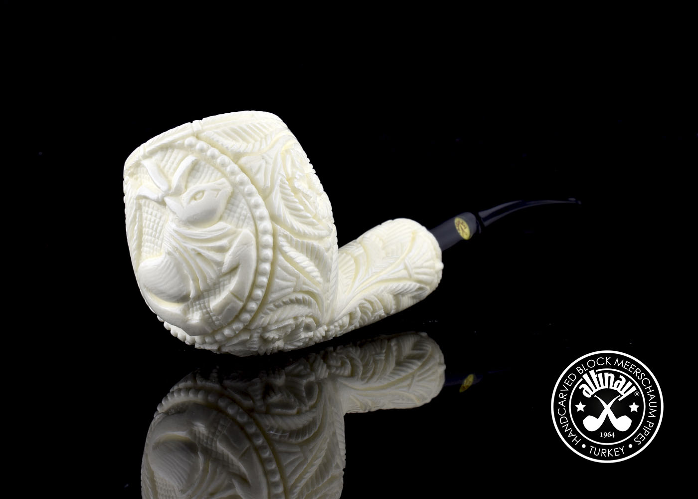 altinay-classic-brandy-meerschaumpfeife-hirschmotiv-glatt image 5