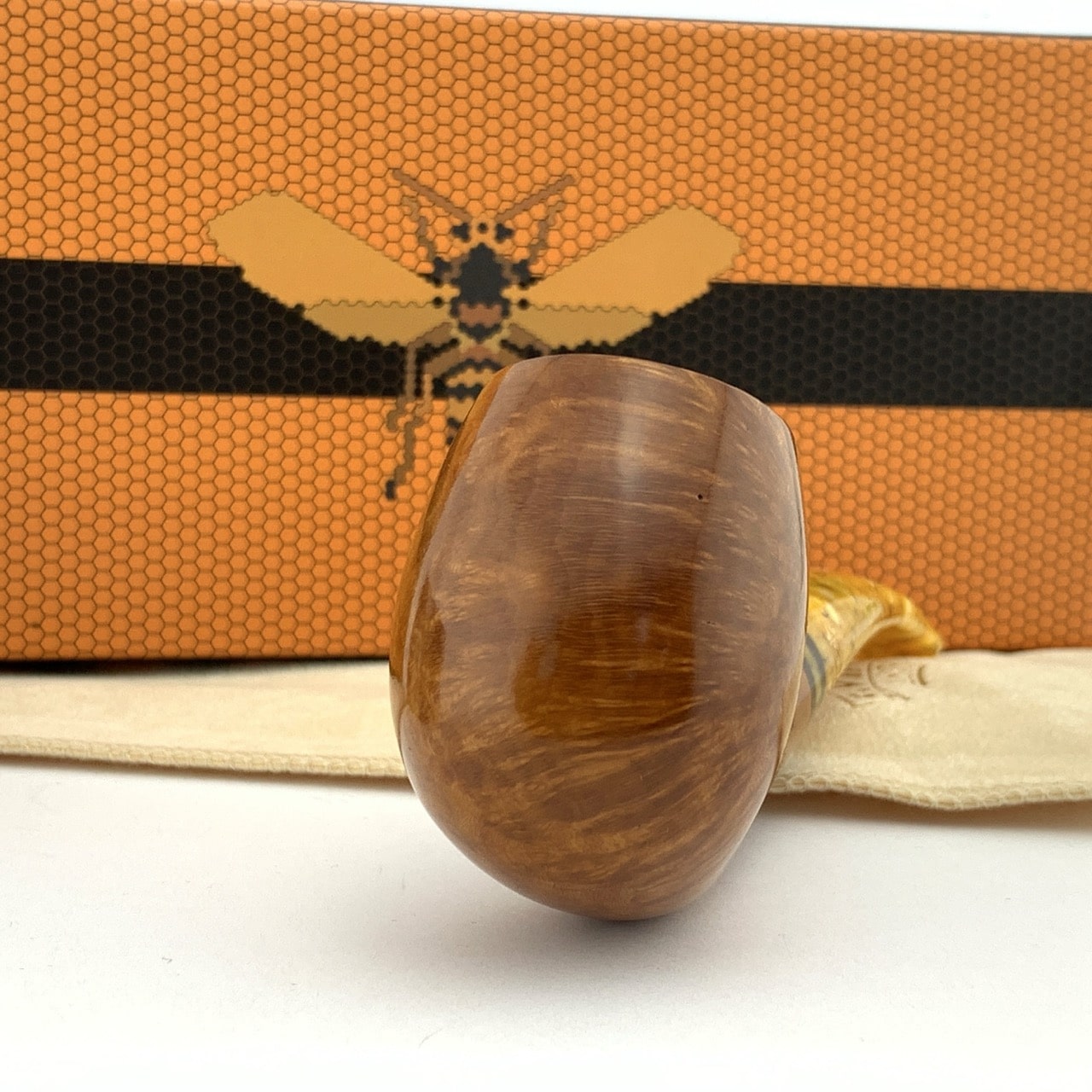savinelli-miele-601-pfeife-gebogen-honig-6mm-filter image 3