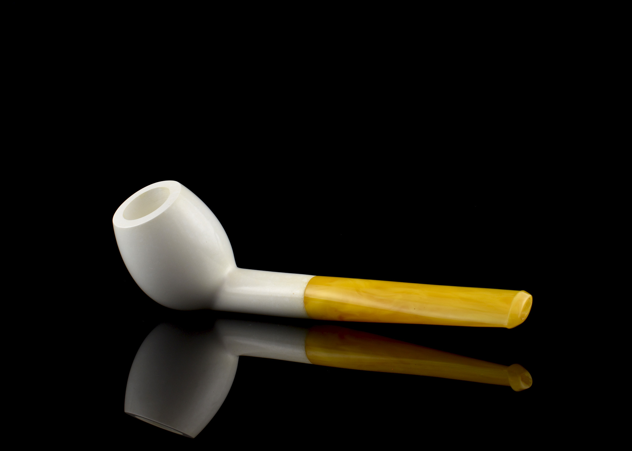 altinay-classic-meerschaumpfeife-billiard-glatt-natur-5 image 3
