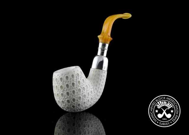 altinay-spigot-bent-billiard-meerschaumpfeife-gebogen image 1