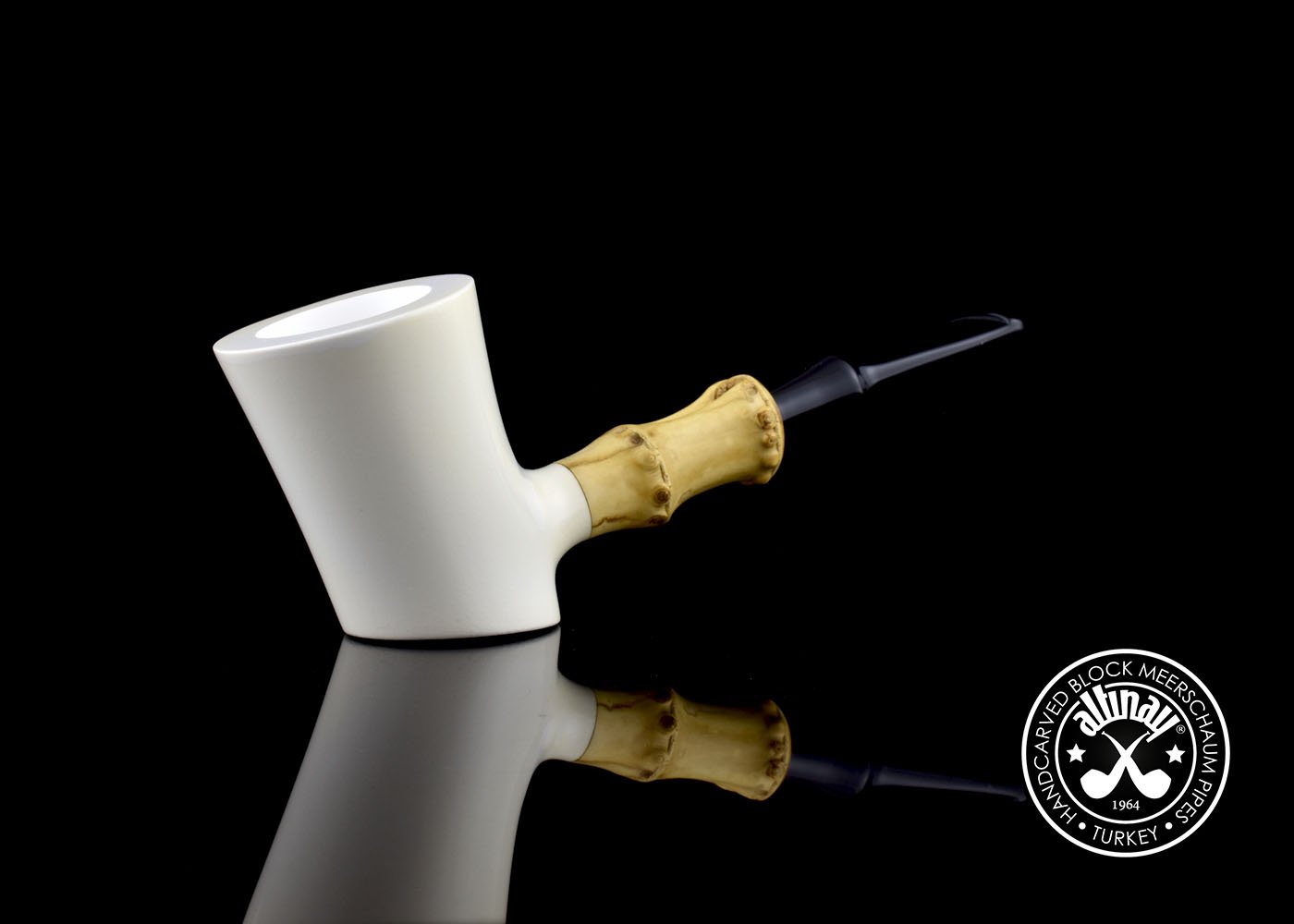 altinay-bamboo-series-poker-meerschaumpfeife-mit-bambus image 1