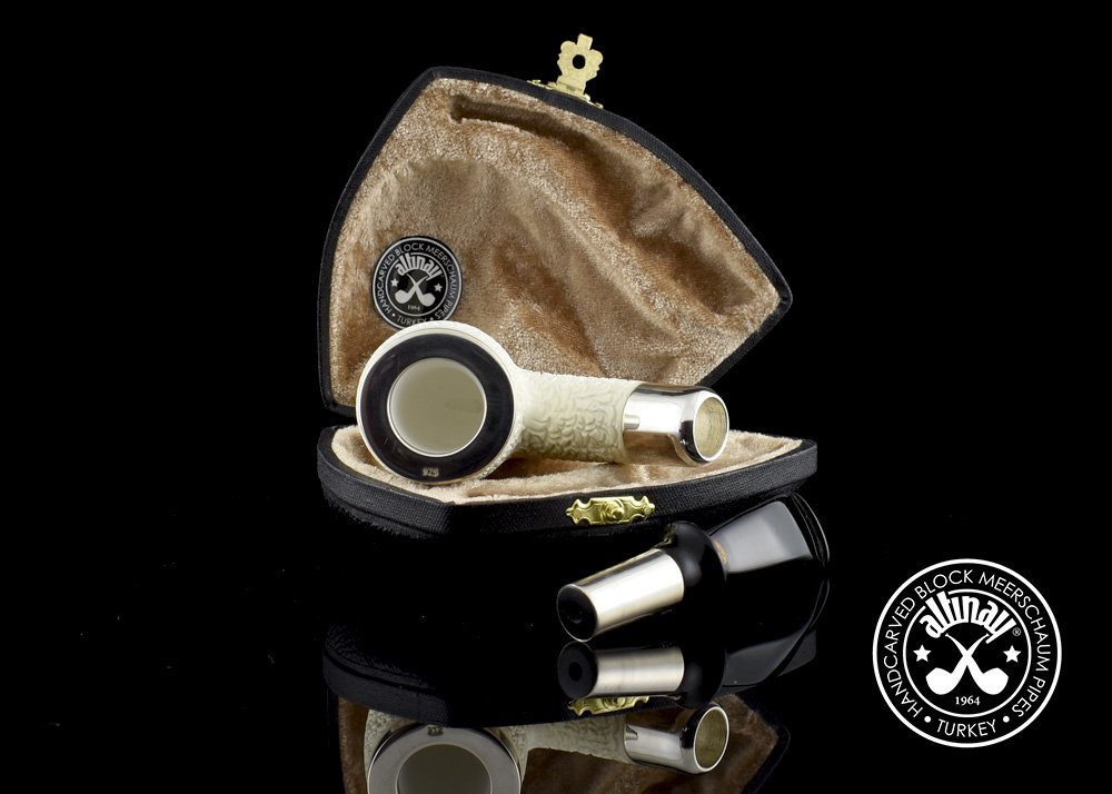 altinay-spigot-top-silver-bent-billiard-meerschaumpfeife-gebogen image 6