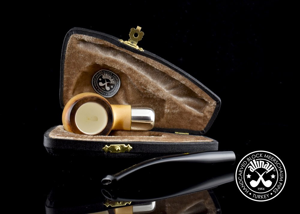 altinay-spigot-prince-silver-army-meerschaumpfeife image 3