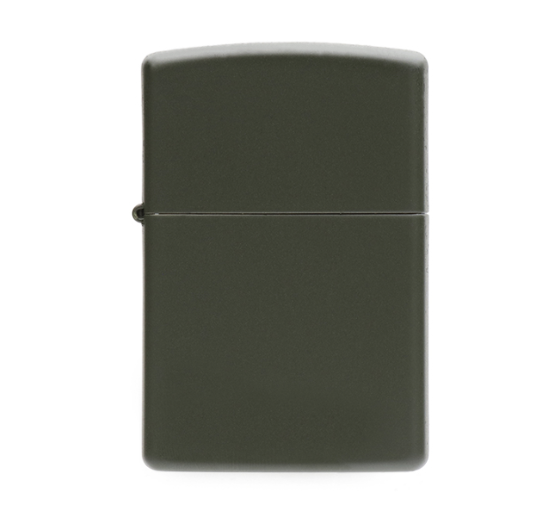 zippo-classic-pfeifenfeuerzeug-green-matte-benzin image 1
