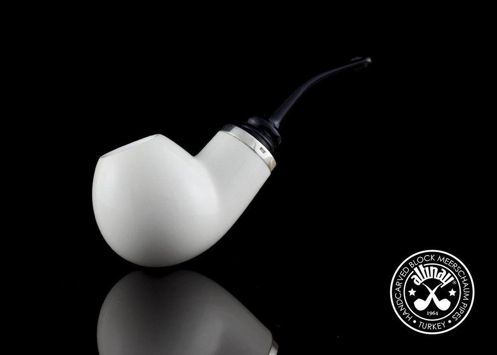 altinay-reverse-calabash-ball-meerschaumpfeife-25673-silber image 1