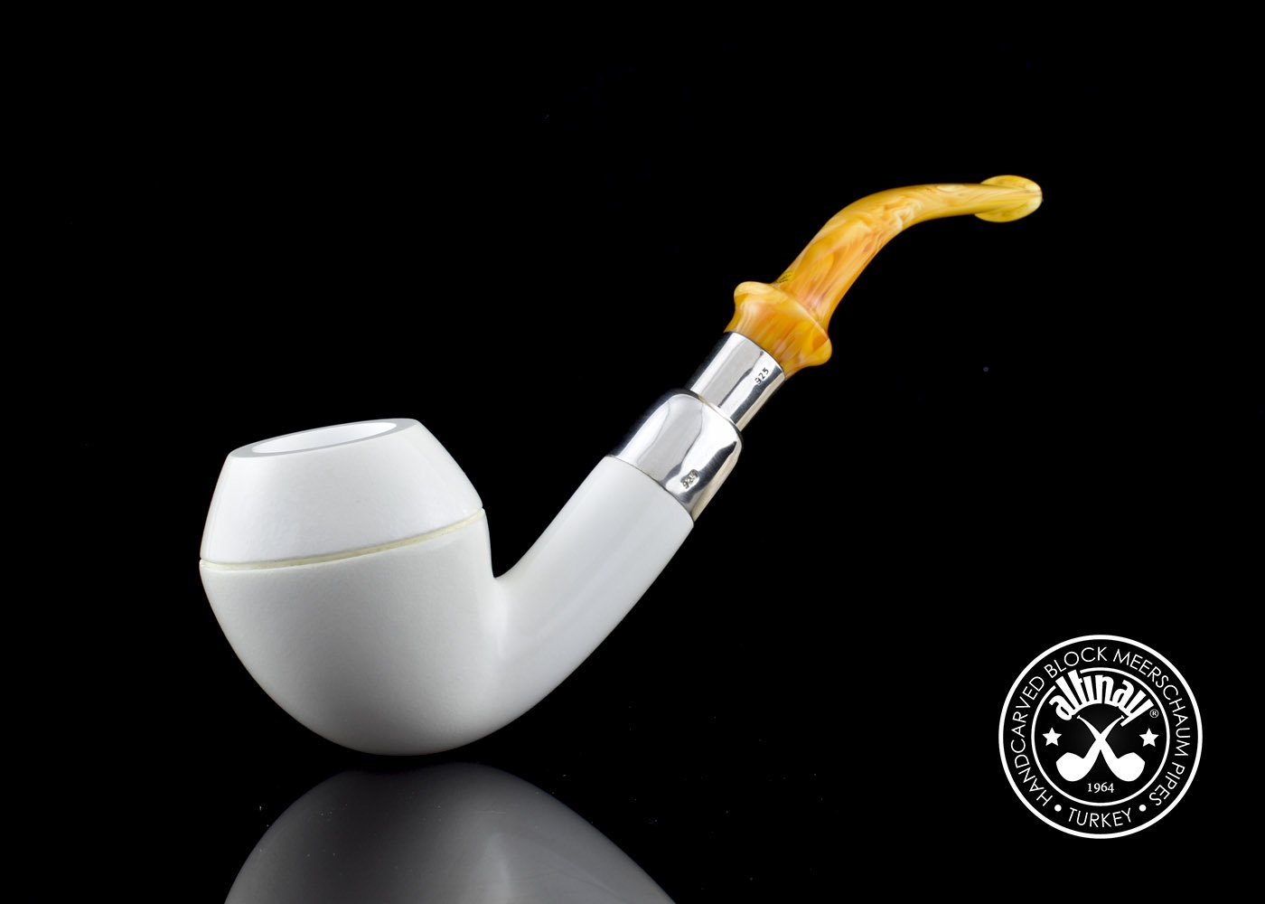 altinay-rhodesian-35224-meerschaumpfeife-silber-spigot image 2