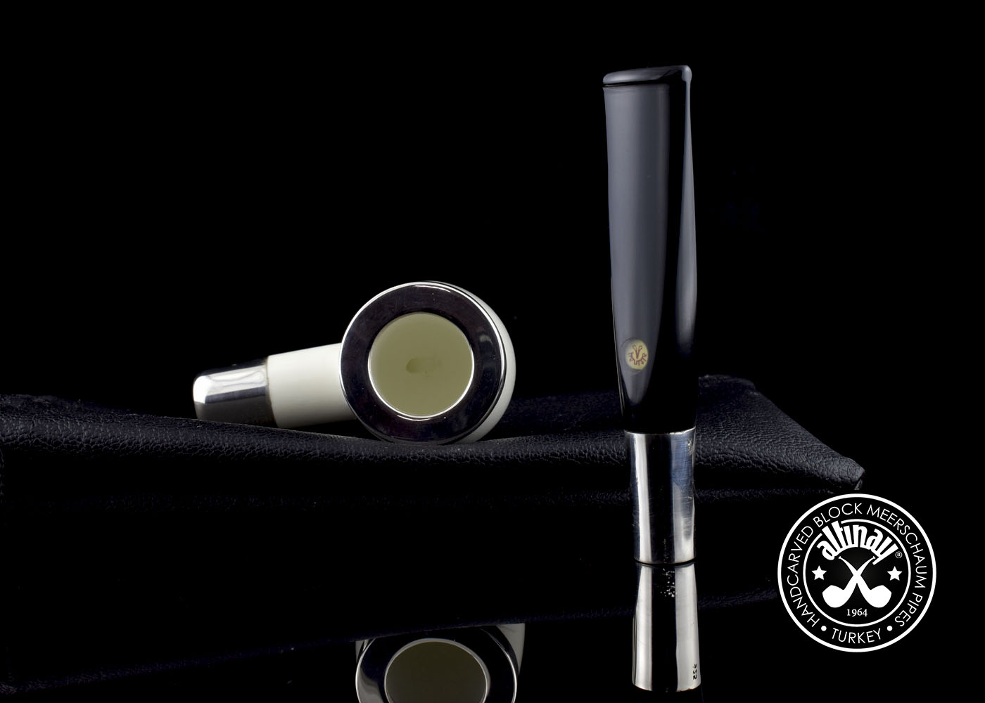 altinay-spigot-army-top-silver-billiard-spigot-meerschaumpfeife image 7