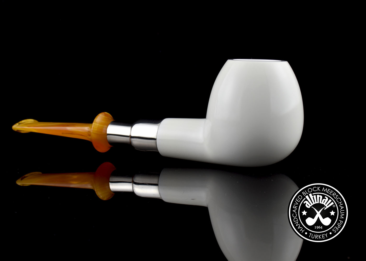 altinay-spigot-army-apple-meerschaumpfeife-silber-spigot-2 image 3