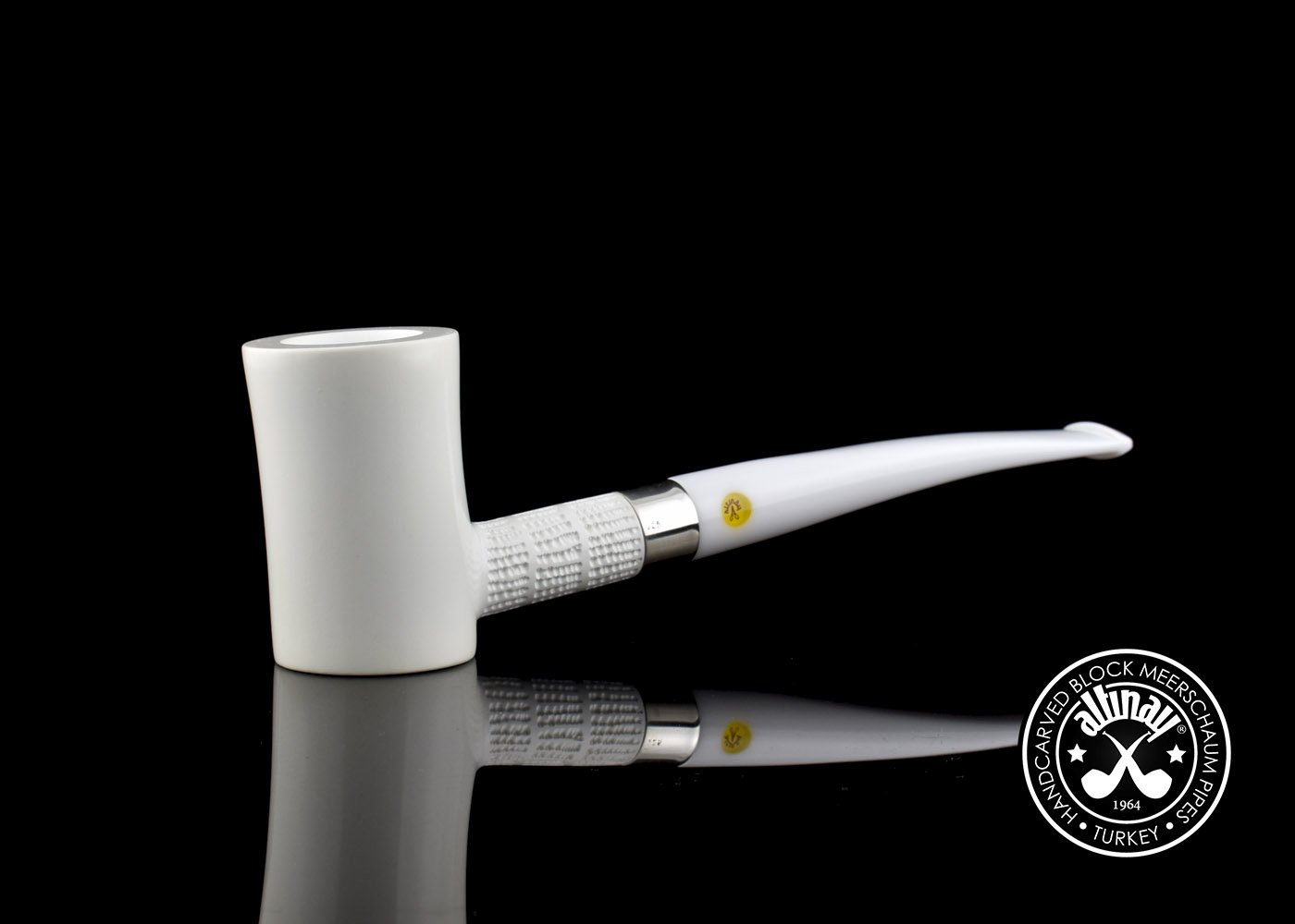 altinay-classic-tankard-meerschaumpfeife-silberring image 2