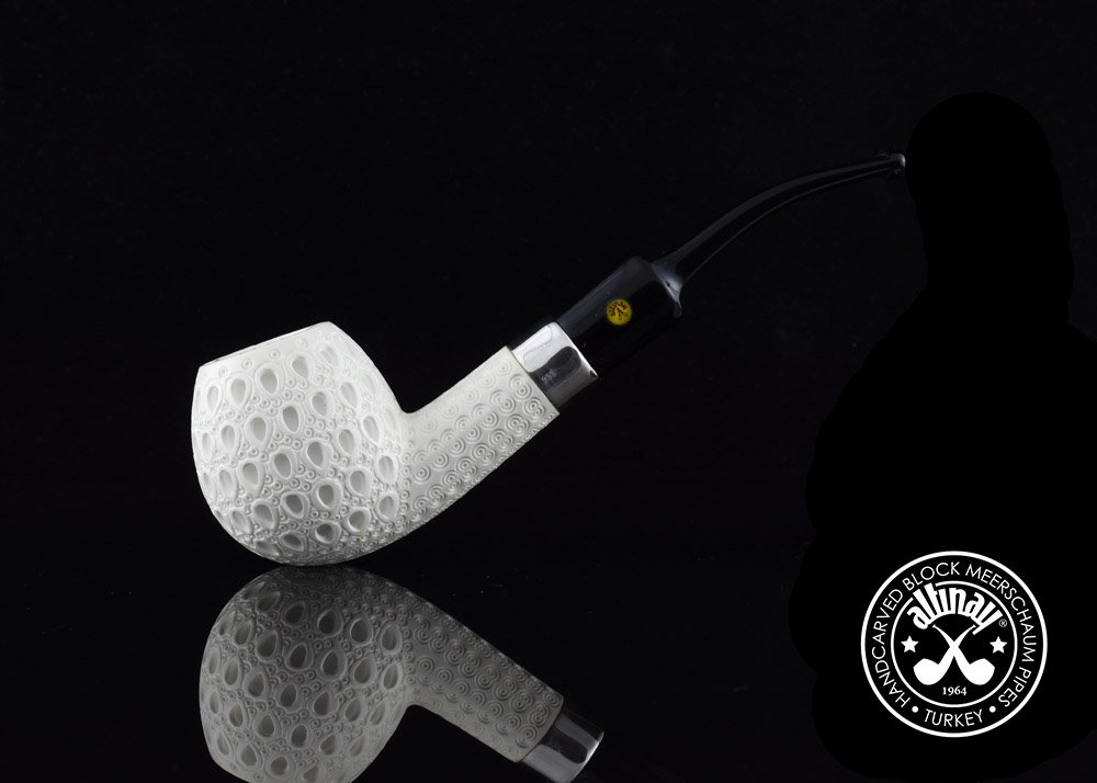 altinay-classic-apple-meerschaumpfeife-silberband-3 image 5