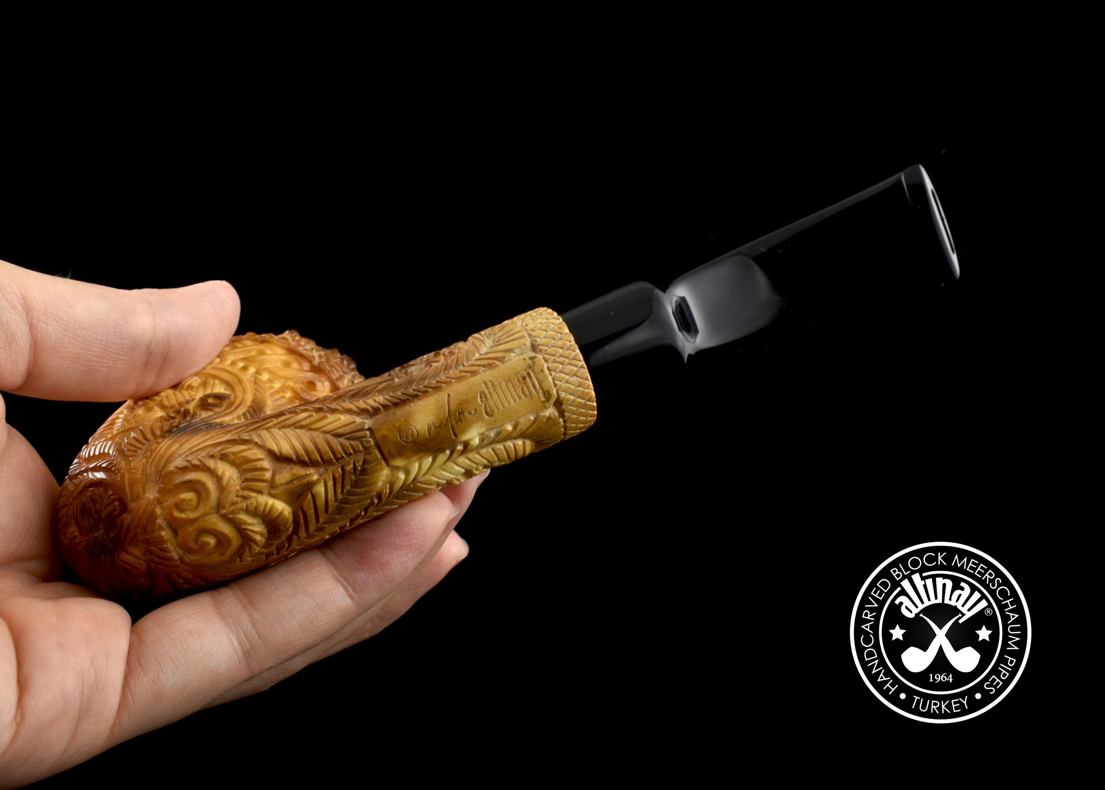 altinay-xl-dublin-tabakpfeife-meerschaum-drachenmotiv image 2