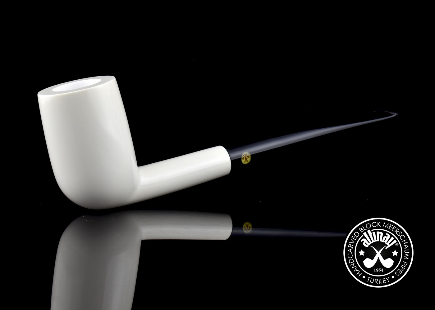 altinay-classic-bing-billiard-meerschaumpfeife-natur image 1