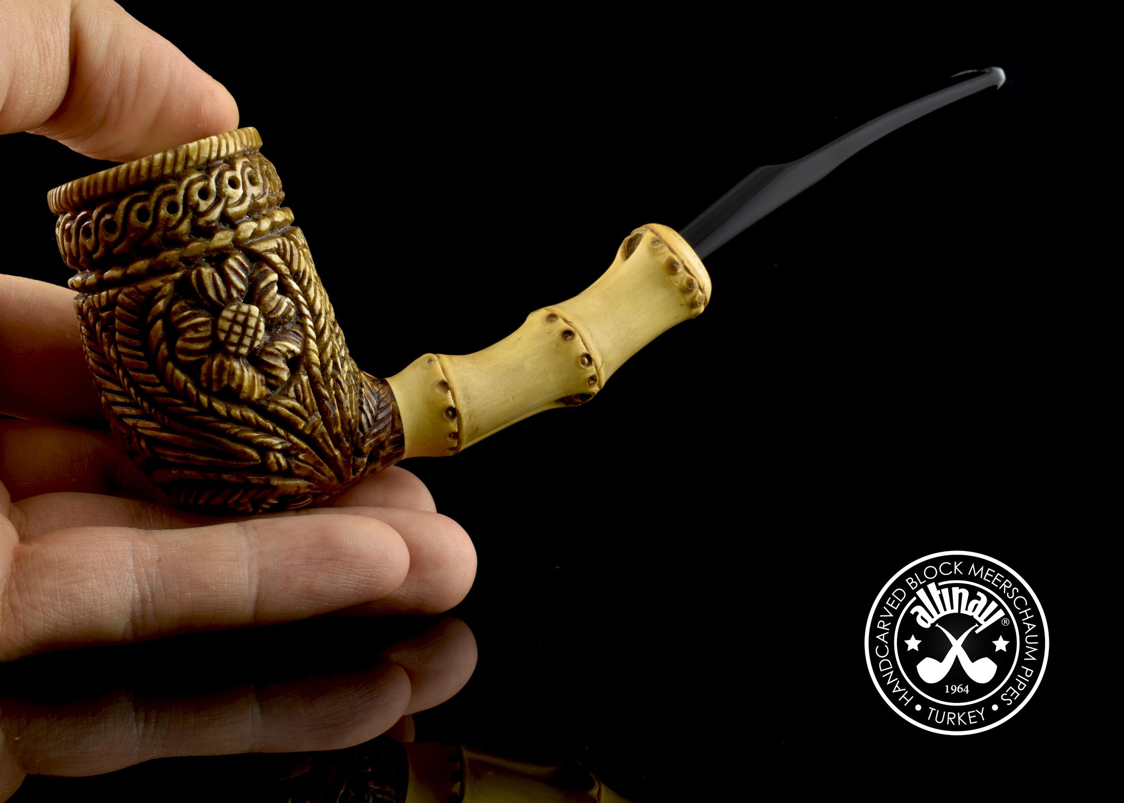 altinay-bamboo-billiard-meerschaumpfeife-bambusholm-5 image 8