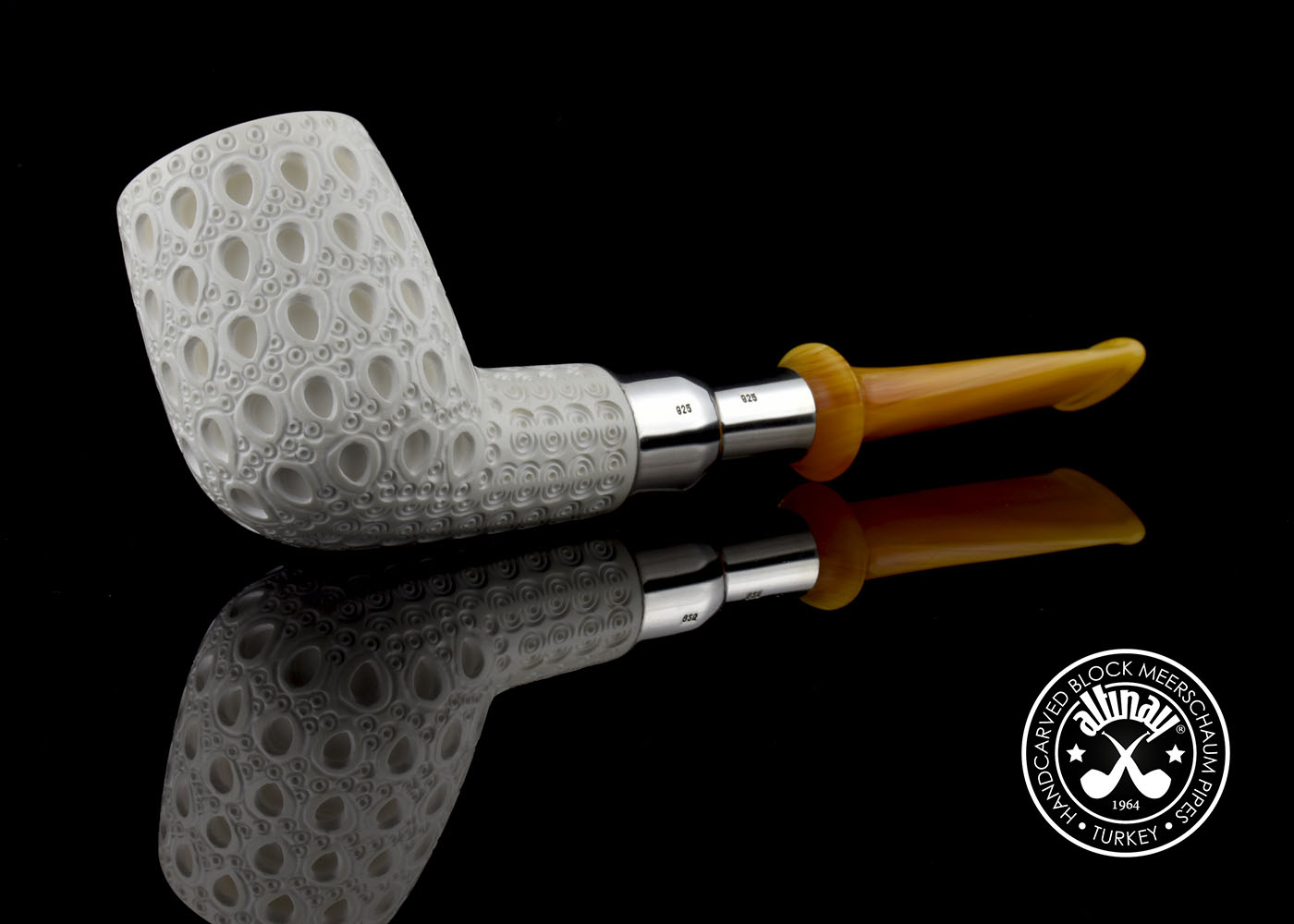 altinay-spigot-billard-silver-spigot-meerschaumpfeife image 5