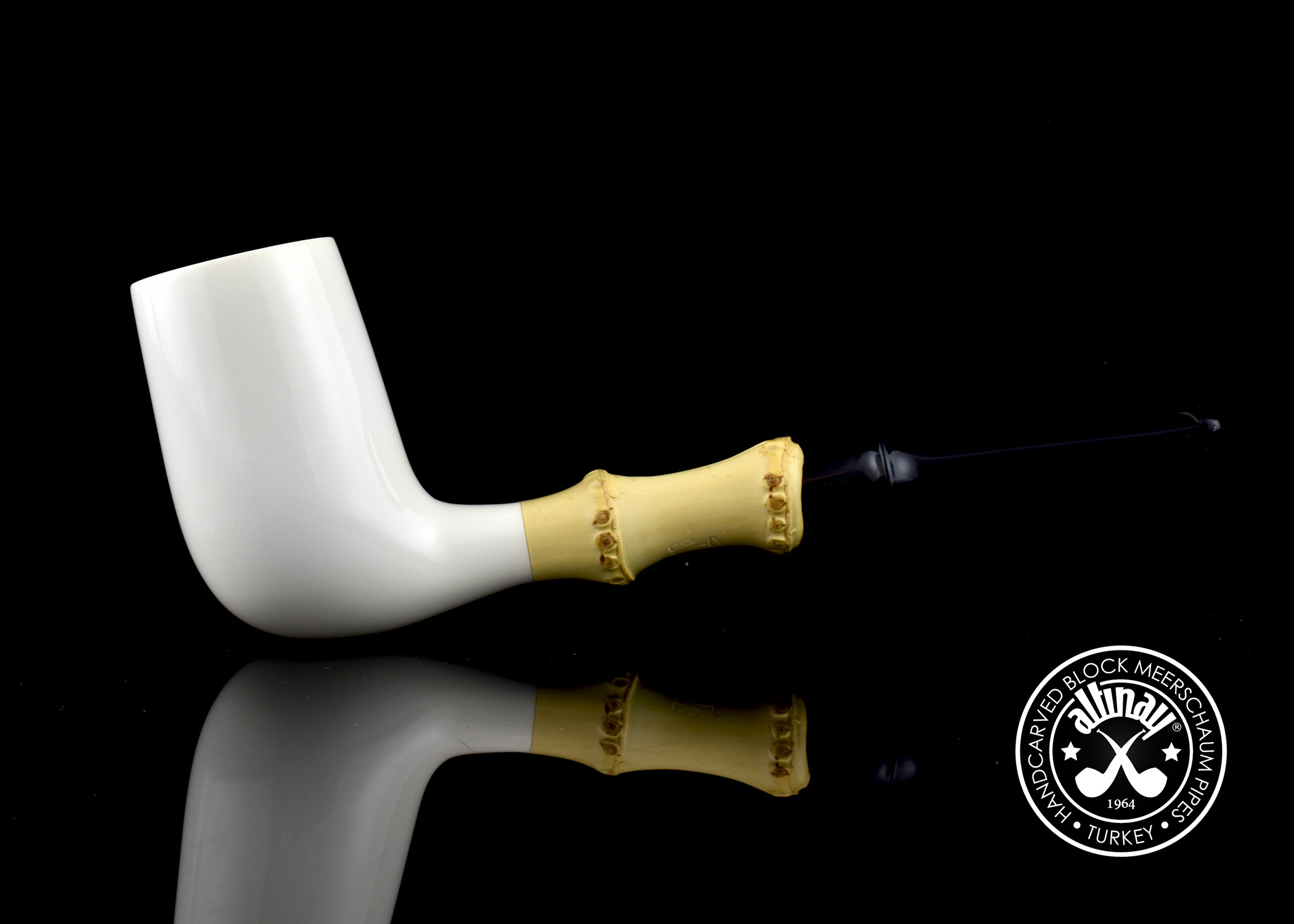 altinay-bamboo-chimney-billiard-meerschaumpfeife image 2