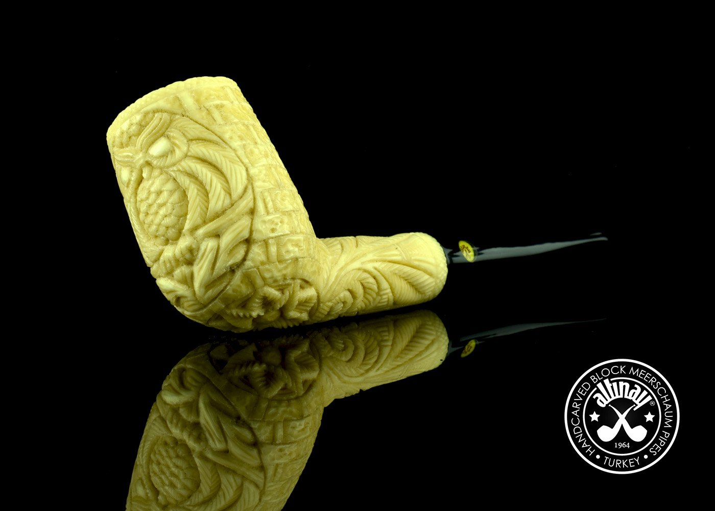 altinay-classic-billiard-eule-meerschaumpfeife image 4