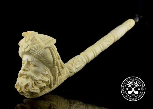 altinay-classic-sultan-saxophon-meerschaumpfeife-figur image 1