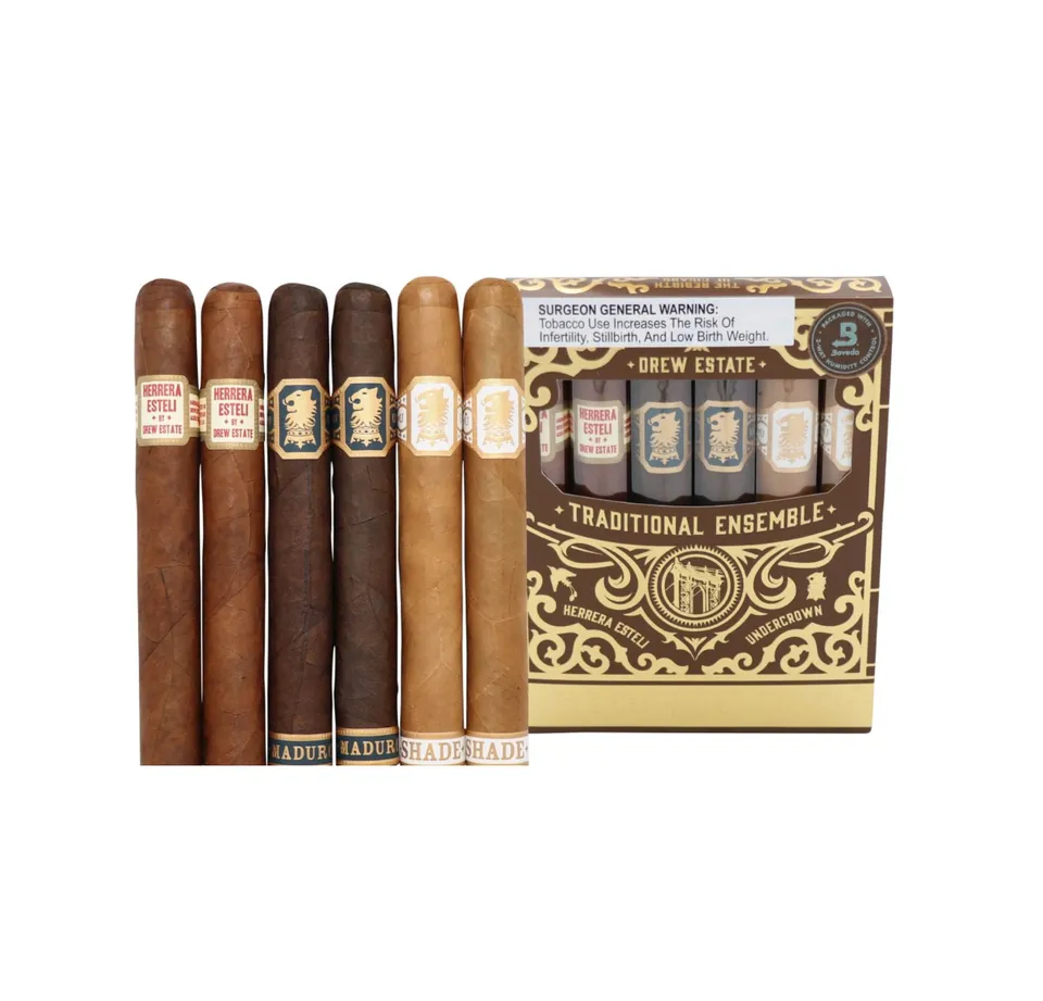 drew-estate-traditional-ensemble-toro-zigarren-6er-sampler-maduro image 1